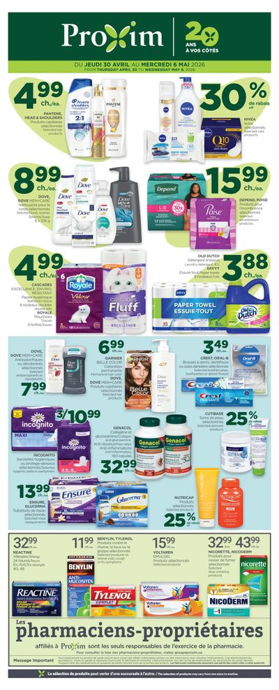 Proxim Flyer April 30 to May 6