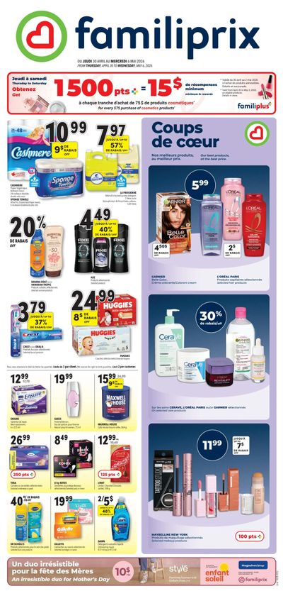 Familiprix Flyer April 30 to May 6