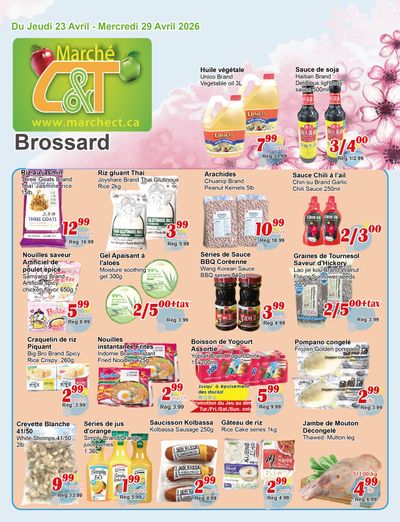 Marche C&T (Brossard) Flyer April 23 to 29
