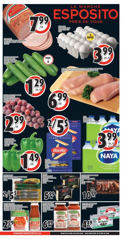 Esposito Flyer April 30 to May 6