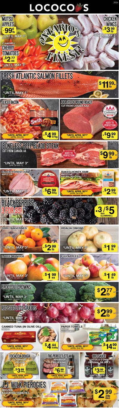 Lococo's Flyer April 29 to May 5