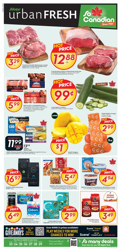 Sobeys Urban Fresh Flyer April 30 to May 6