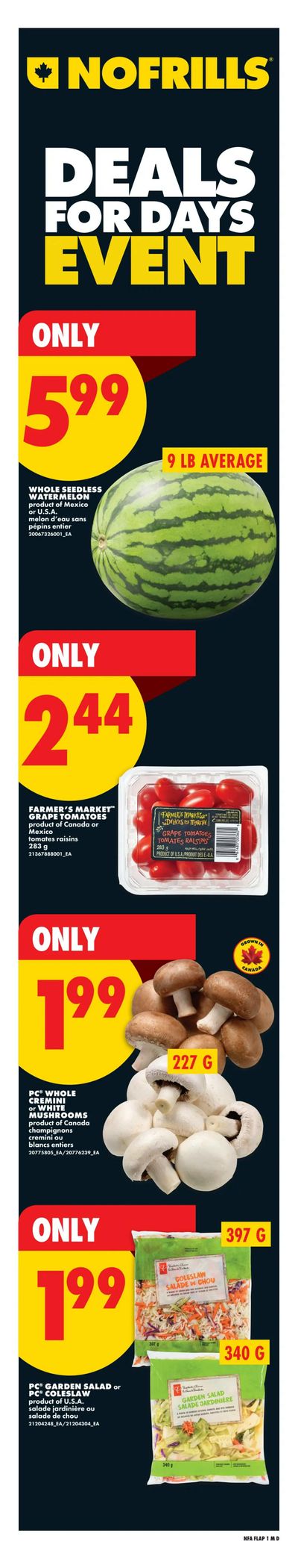 No Frills (Atlantic) Flyer April 30 to May 6