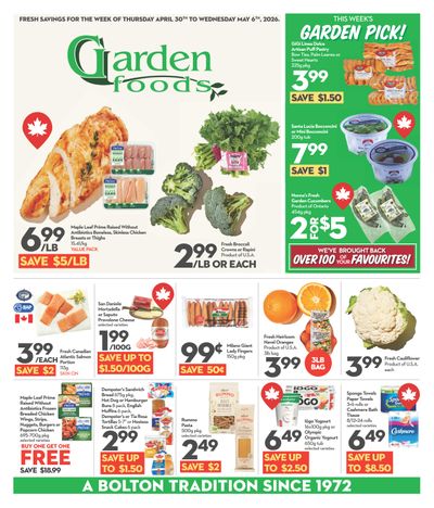 Garden Foods Flyer April 30 to May 6