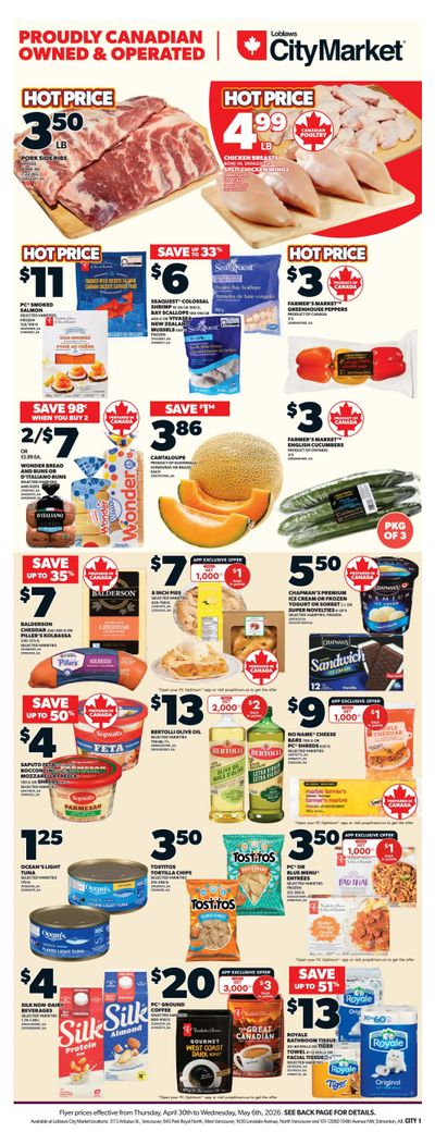 Loblaws City Market (West) Flyer April 30 to May 6