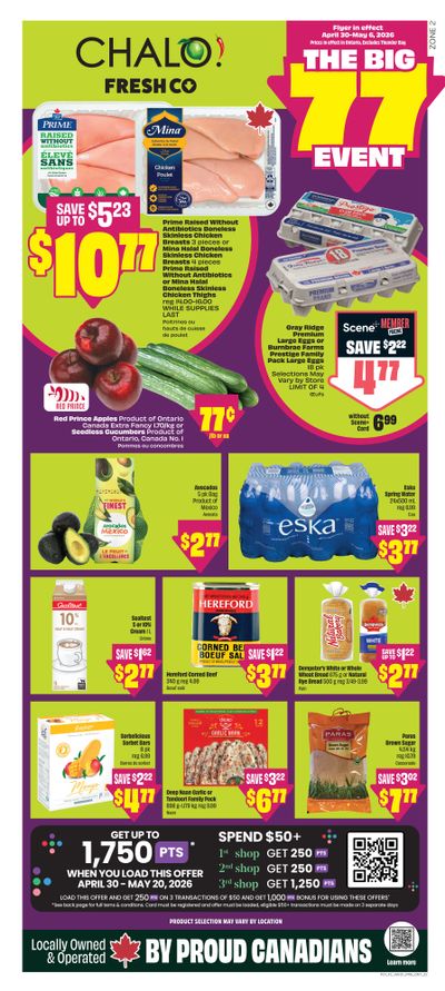 Chalo! FreshCo (ON) Flyer April 30 to May 6