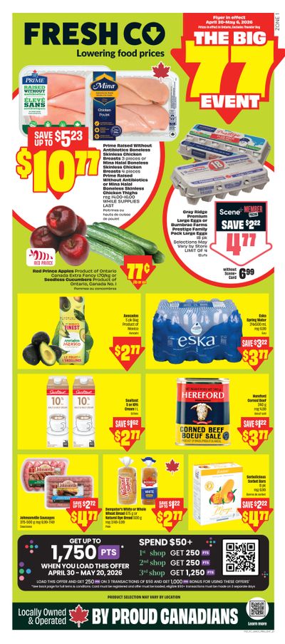 FreshCo (ON) Flyer April 30 to May 6