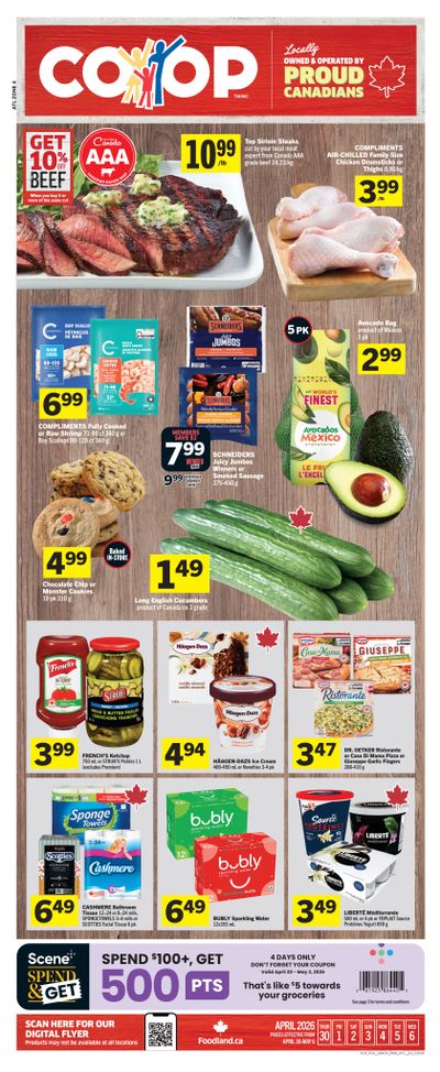 Foodland Co-op Flyer April 30 to May 6