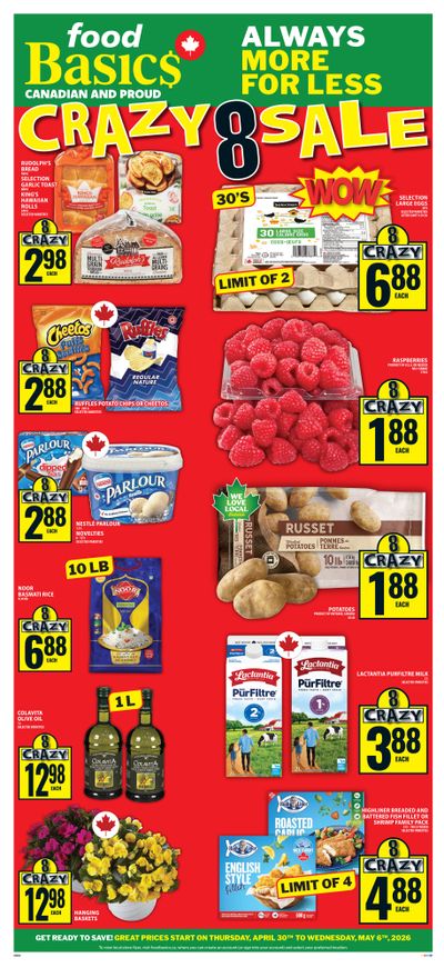 Food Basics Flyer April 30 to May 6