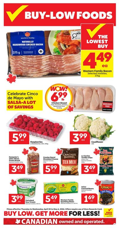 Buy-Low Foods Flyer April 30 to May 6