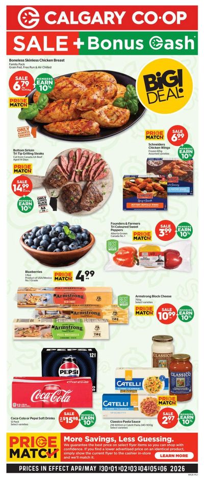 Calgary Co-op Flyer April 30 to May 6