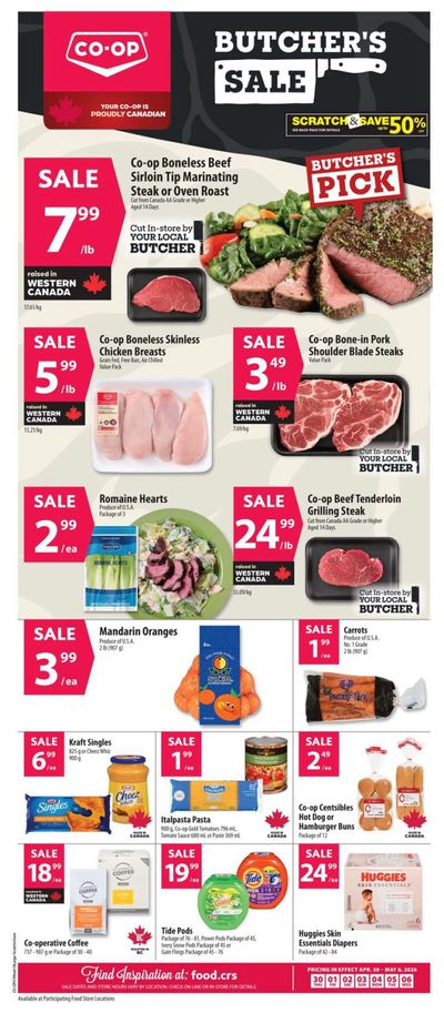 Co-op (West) Food Store Flyer April 30 to May 6