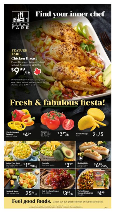 Urban Fare Flyer April 30 to May 6