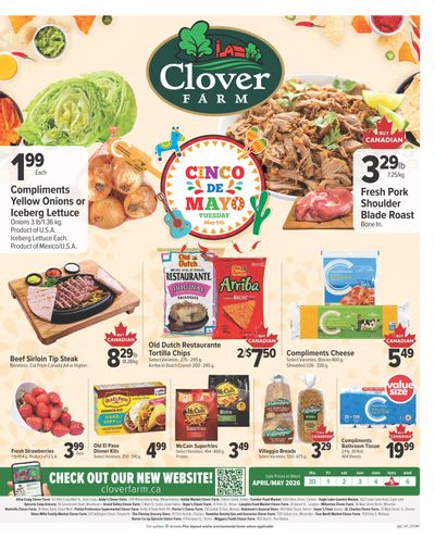 Clover Farm (ON) Flyer April 30 to May 6
