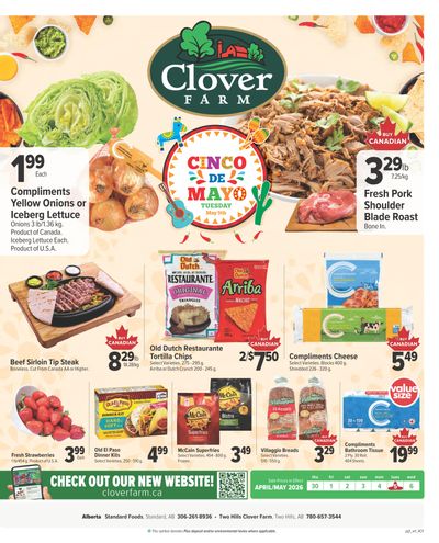 Clover Farm (AB) Flyer April 30 to May 6