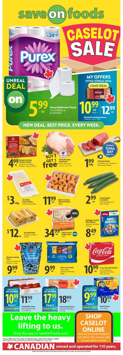 Save On Foods (SK) Flyer April 30 to May 6