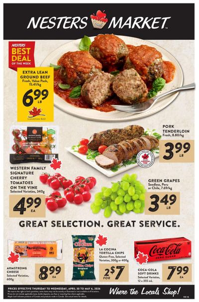 Nesters Market Flyer April 30 to May 6