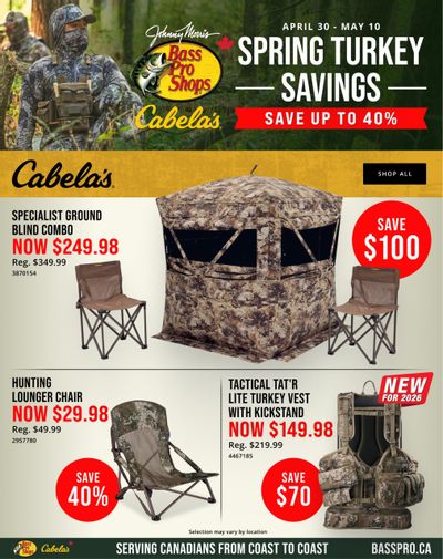 Cabela's Flyer April 30 to May 10