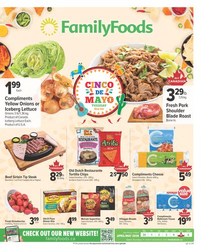 Family Foods Flyer April 30 to May 6