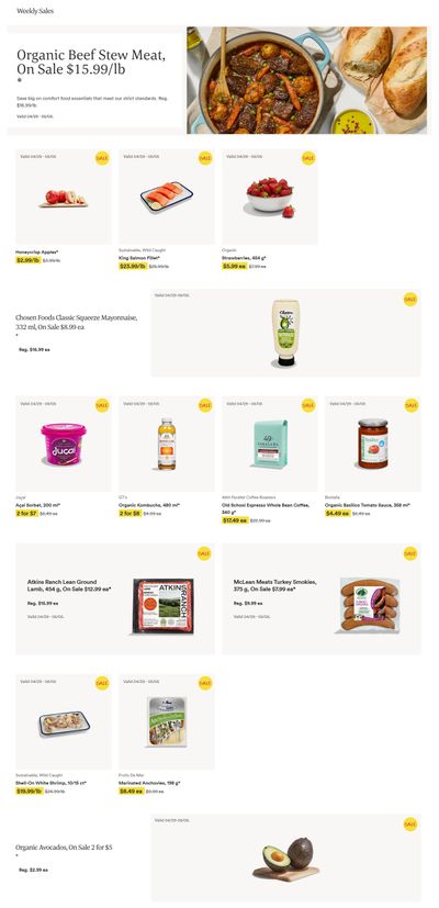 Whole Foods Market (ON) Flyer April 29 to May 5