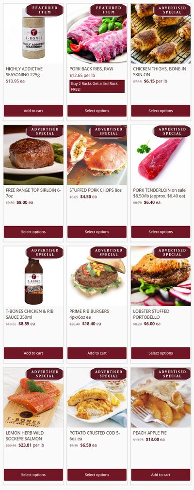 T-Bone's Flyer April 29 to May 5