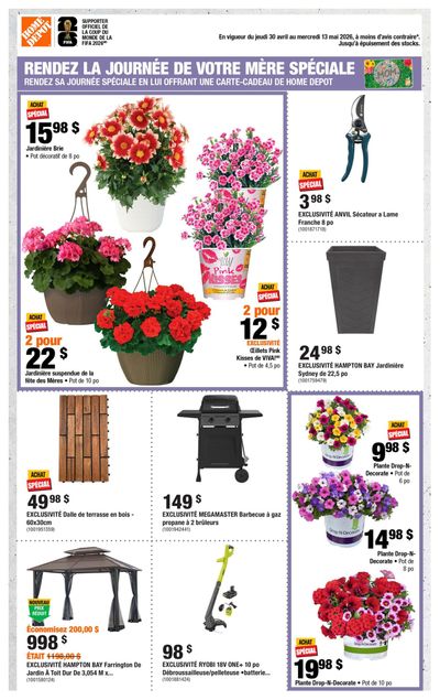 Home Depot (QC) Flyer April 30 to May 13