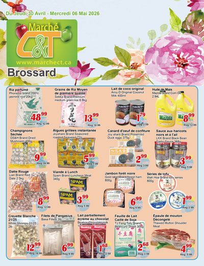 Marche C&T (Brossard) Flyer April 30 to May 6