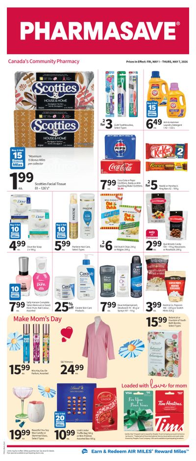 Pharmasave (ON & West) Flyer May 1 to 7