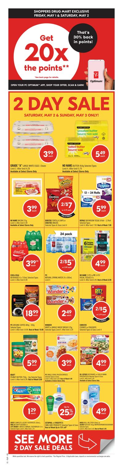 Shoppers Drug Mart (Atlantic) Flyer May 2 to 7