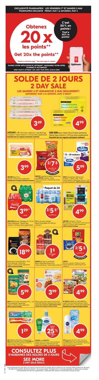 Pharmaprix Flyer May 2 to 7