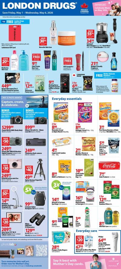 London Drugs Weekly Flyer May 1 to 6