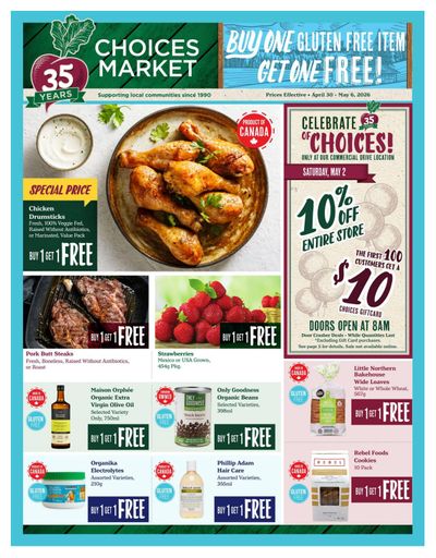 Choices Market Flyer April 30 to May 6