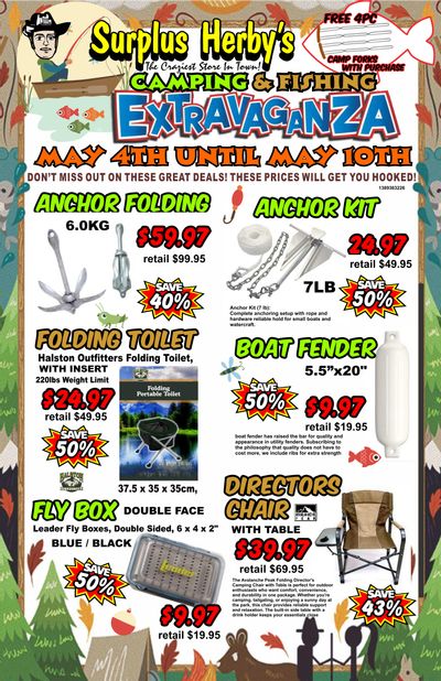 Surplus Herby’s Flyer May 4 to 10