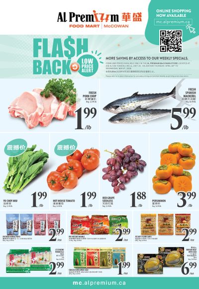Al Premium Food Mart (McCowan) Flyer April 30 to May 6