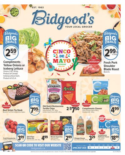 Bidgood's Flyer April 30 to May 6