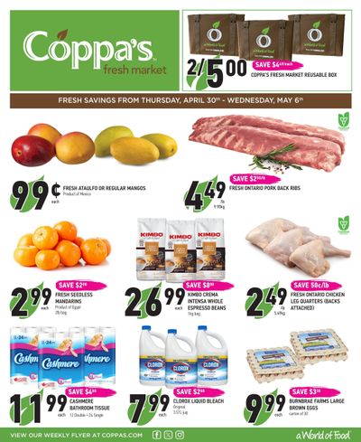 Coppa's Fresh Market Flyer April 30 to May 6