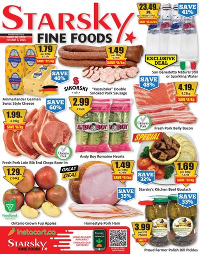 Starsky Foods Flyer April 30 to May 6