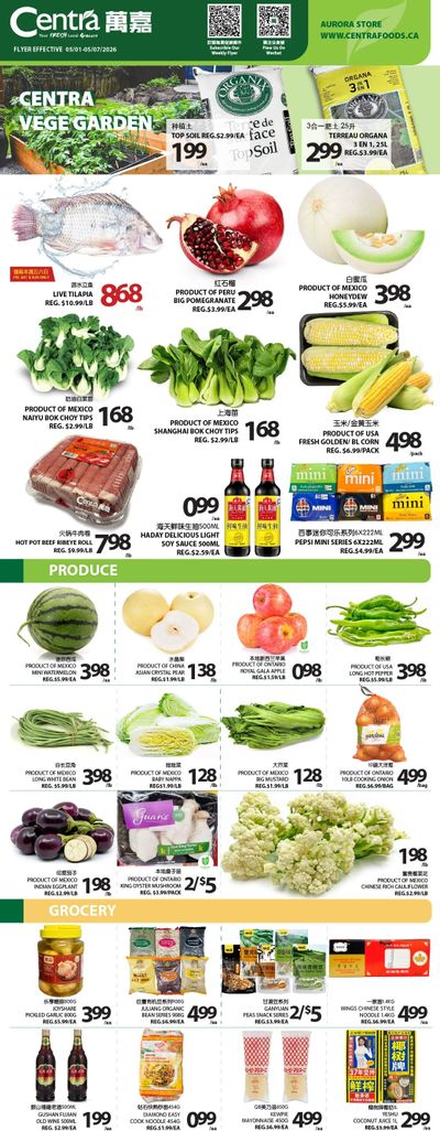 Centra Foods (Aurora) Flyer May 1 to 7