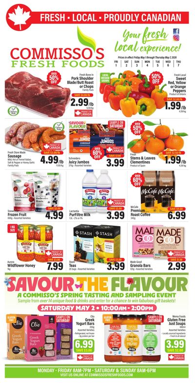 Commisso's Fresh Foods Flyer May 1 to 7