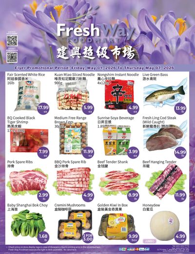 FreshWay Foodmart Flyer May 1 to 7
