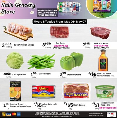Sal's Grocery Flyer May 1 to 7