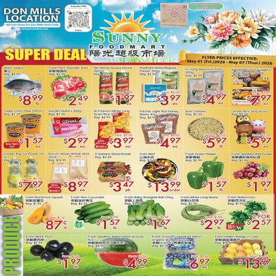 Sunny Foodmart (Don Mills) Flyer May 1 to 7