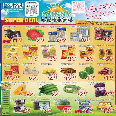 Sunny Foodmart (Etobicoke) Flyer May 1 to 7