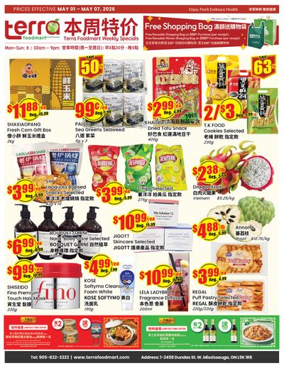 Terra Foodmart Flyer May 1 to 7