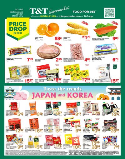 T&T Supermarket (London & Waterloo) Flyer May 1 to 7
