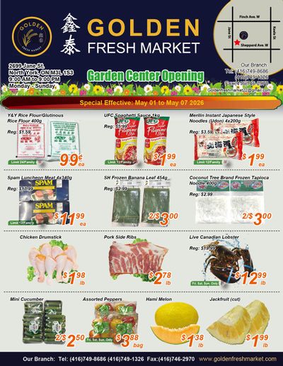 Golden Fresh Market Flyer May 1 to 7