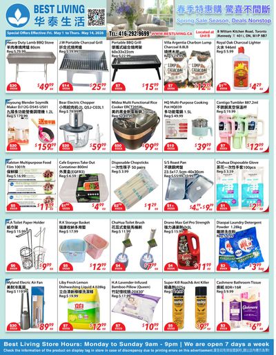 Best Living Flyer May 1 to 14