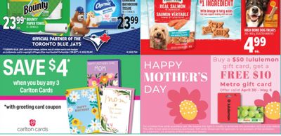 Metro and Food Basics Ontario: Get A Free $10 Gift Card When You Buy a $50 lululemon Gift Card