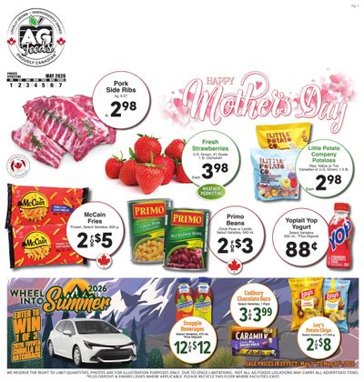 AG Foods Flyer May 1 to 7
