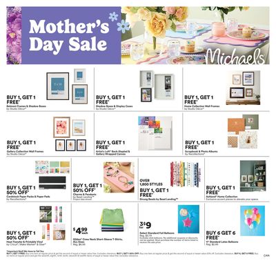 Michael's Flyer May 1 to 7